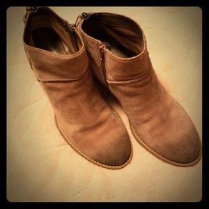 Tesori Mushroom Suede Bootie